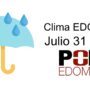 El pronóstico del clima en el Estado de México  domingo 31 de julio 2022